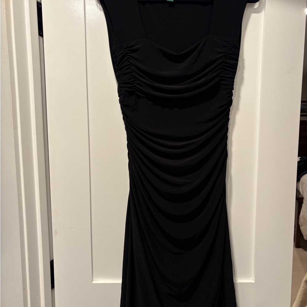 Lauren Ralph Lauren Black Midi Dress